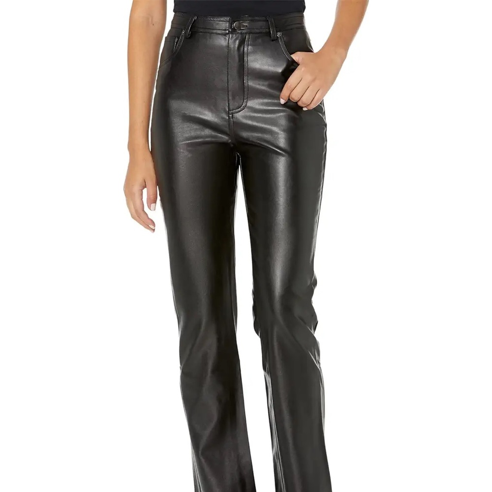 Steve madden Straight leg faux leather pant